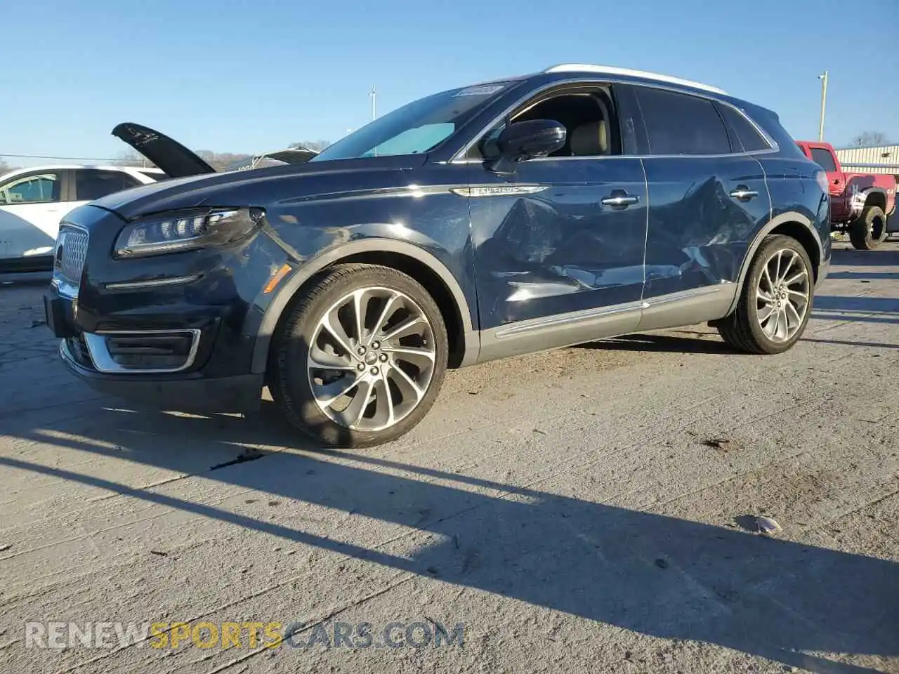 1 Photograph of a damaged car 2LMPJ6L92KBL31141 LINCOLN NAUTILUS 2019