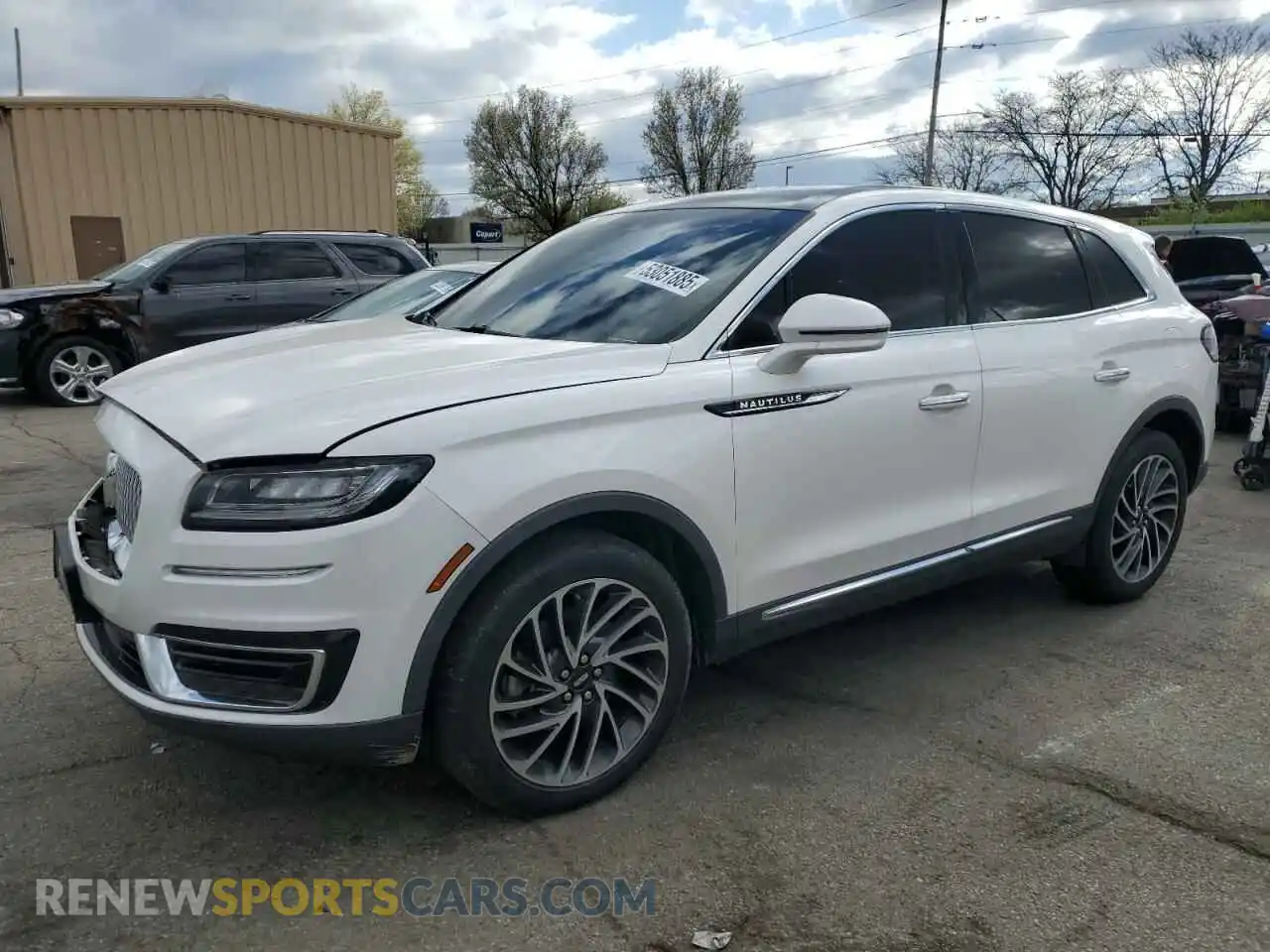 1 Photograph of a damaged car 2LMPJ8L95KBL10554 LINCOLN NAUTILUS 2019