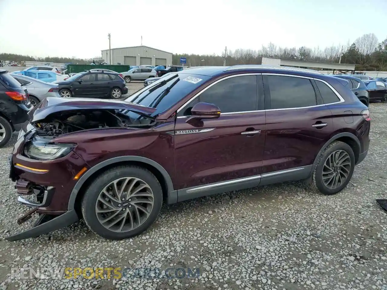 1 Photograph of a damaged car 2LMPJ8L98KBL16896 LINCOLN NAUTILUS 2019