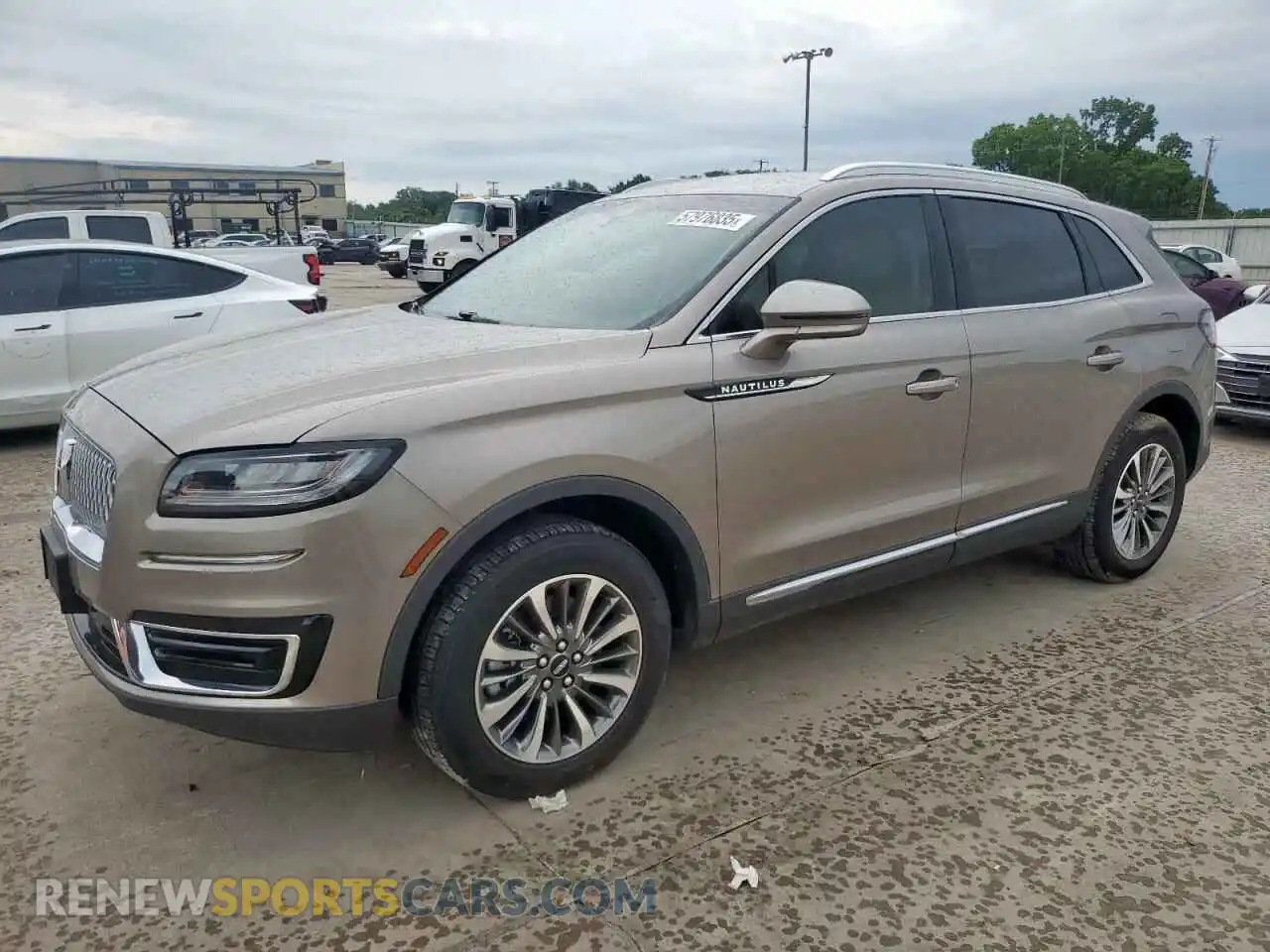 1 Photograph of a damaged car 2LMPJ6J91LBL15534 LINCOLN NAUTILUS 2020