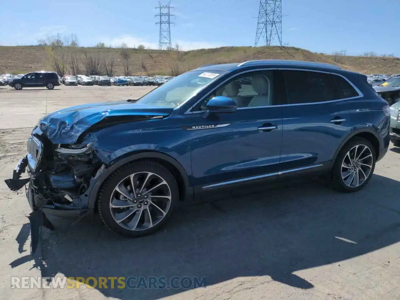1 Photograph of a damaged car 2LMPJ8KP9LBL03799 LINCOLN NAUTILUS 2020
