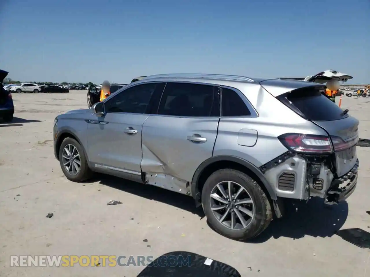 2 Photograph of a damaged car 2LMPJ6J98MBL10526 LINCOLN NAUTILUS 2021