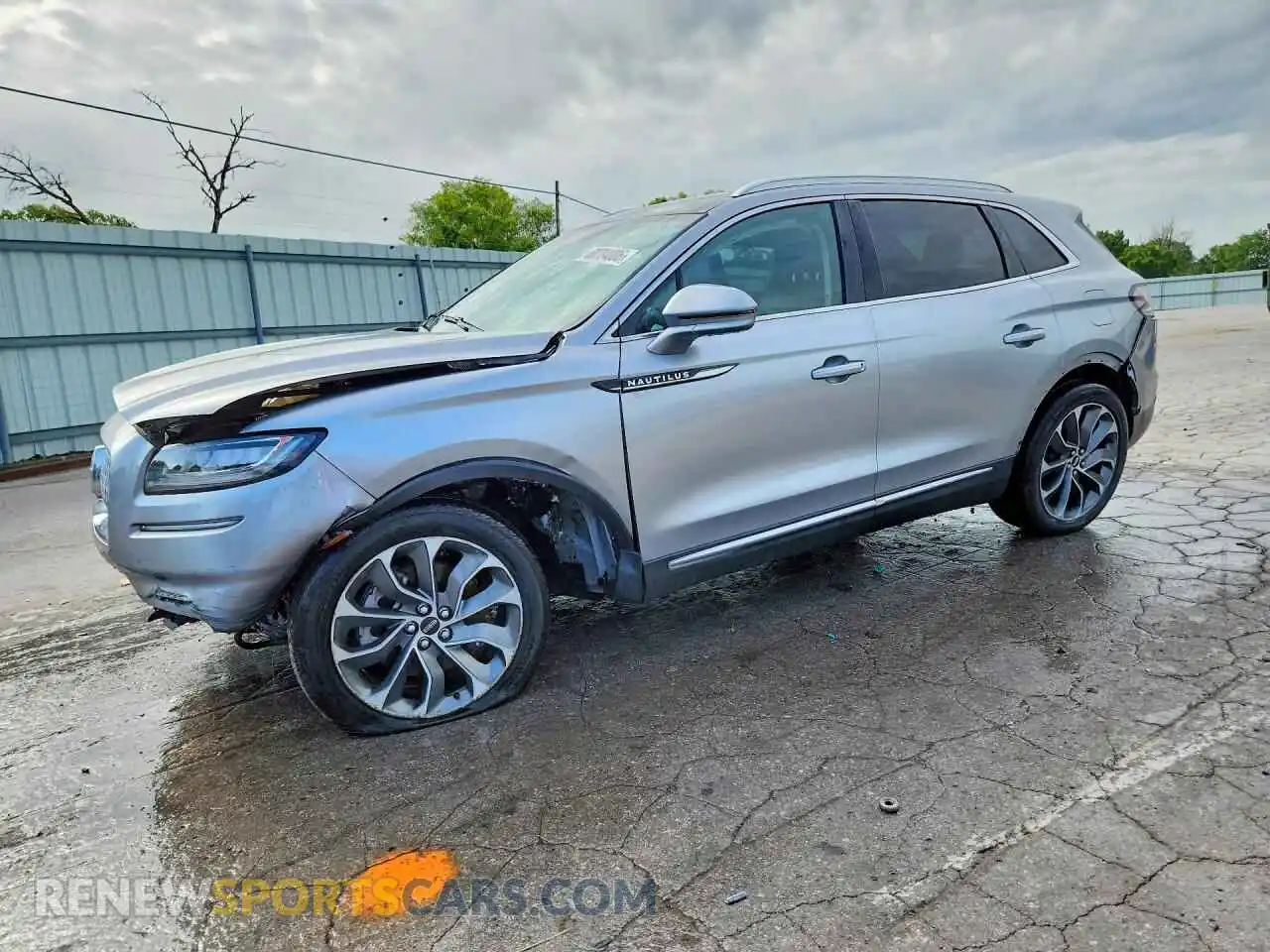 1 Photograph of a damaged car 2LMPJ6K94MBL18394 LINCOLN NAUTILUS 2021