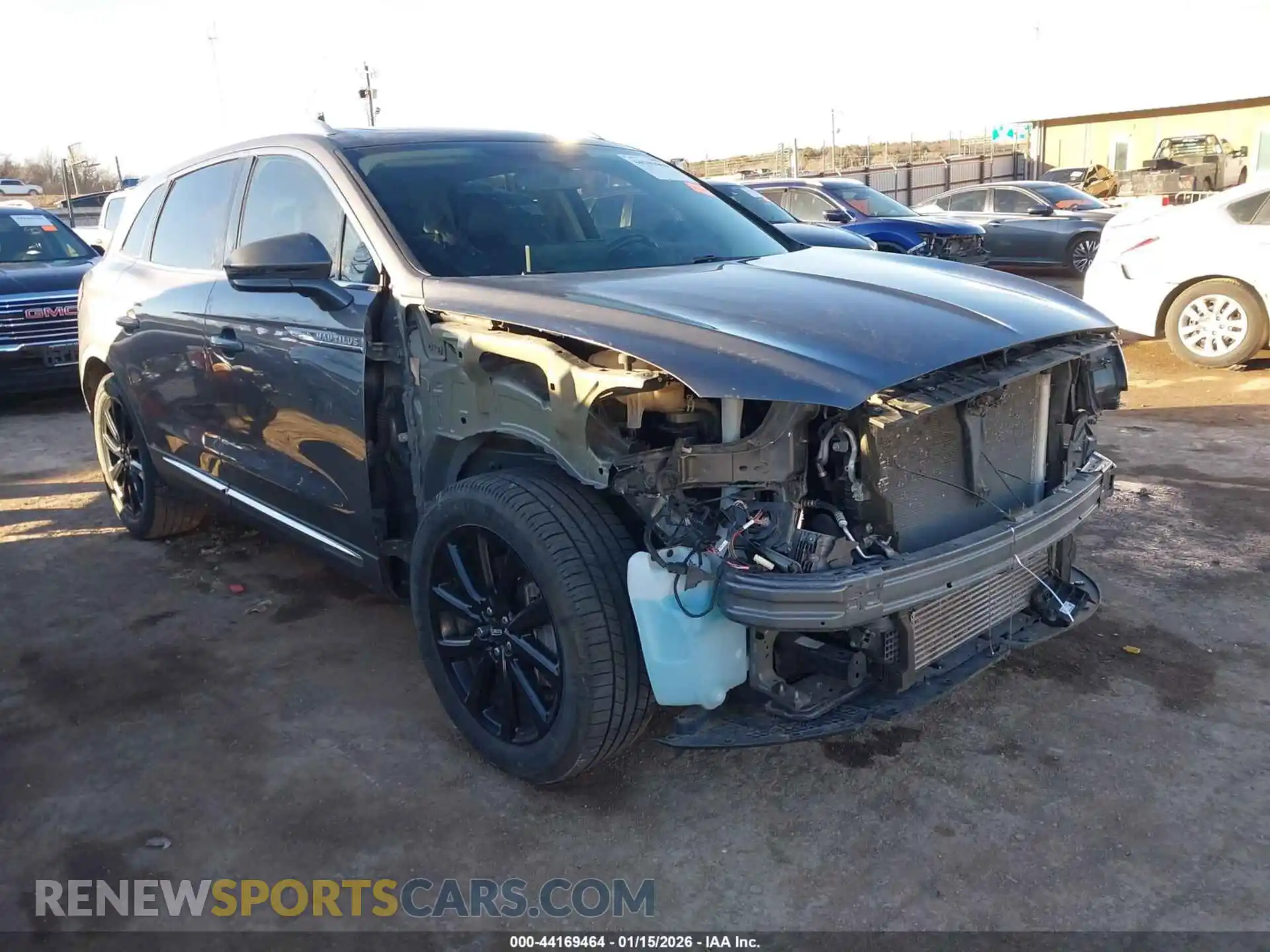 1 Photograph of a damaged car 2LMPJ6K97MBL04280 LINCOLN NAUTILUS 2021