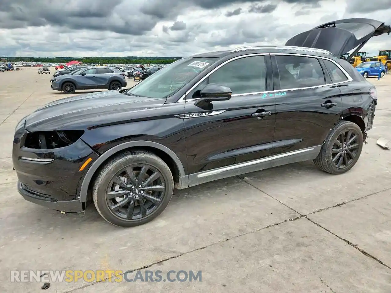 1 Photograph of a damaged car 2LMPJ6K9XMBL13930 LINCOLN NAUTILUS 2021