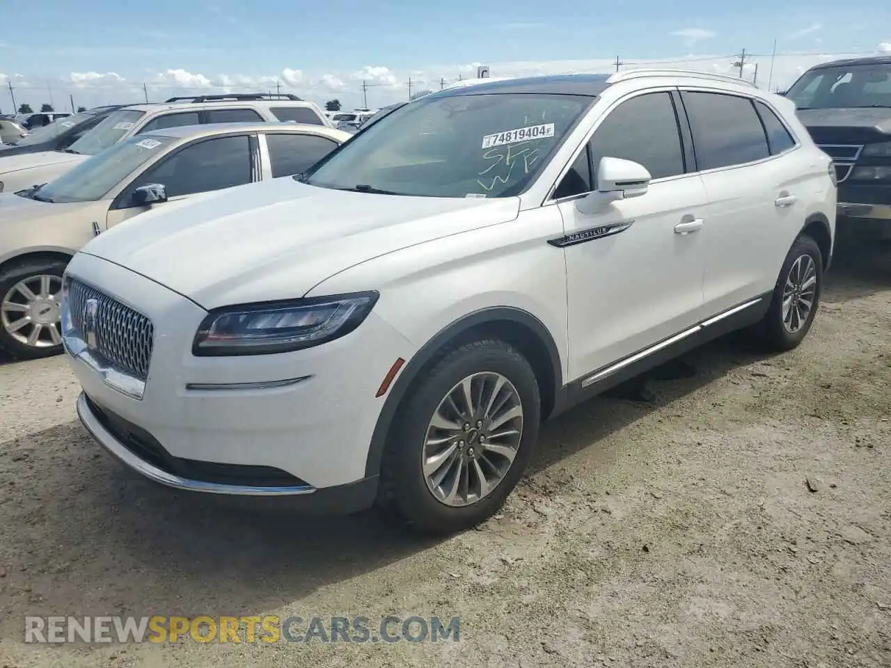 1 Photograph of a damaged car 2LMPJ8K90MBL12748 LINCOLN NAUTILUS 2021