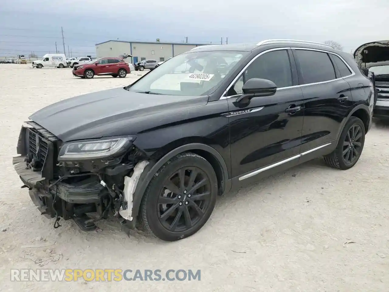 1 Photograph of a damaged car 2LMPJ8K90MBL12796 LINCOLN NAUTILUS 2021