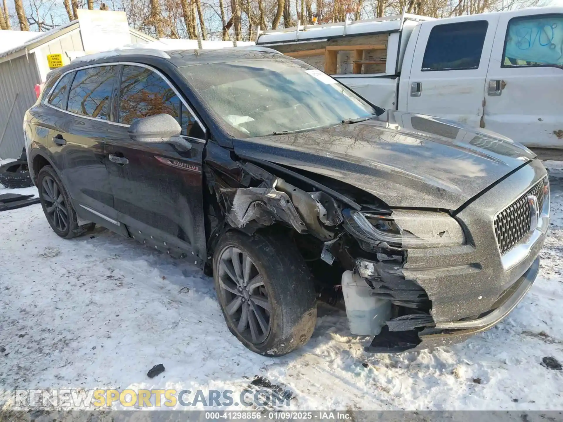 1 Photograph of a damaged car 2LMPJ8K91MBL10314 LINCOLN NAUTILUS 2021