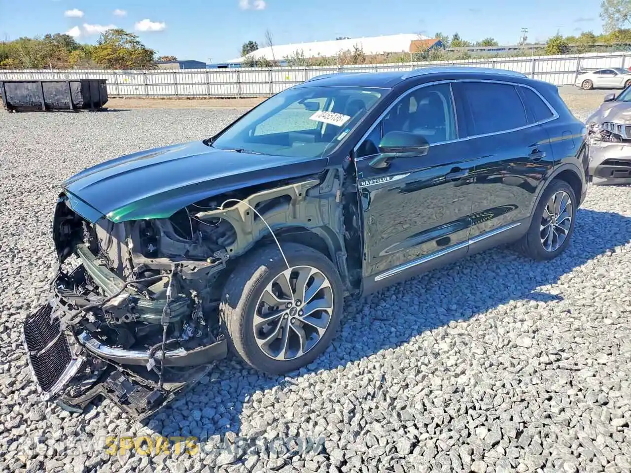 1 fotografías del automóvil dañado 2LMPJ8K91MBL13519 LINCOLN NAUTILUS 2021