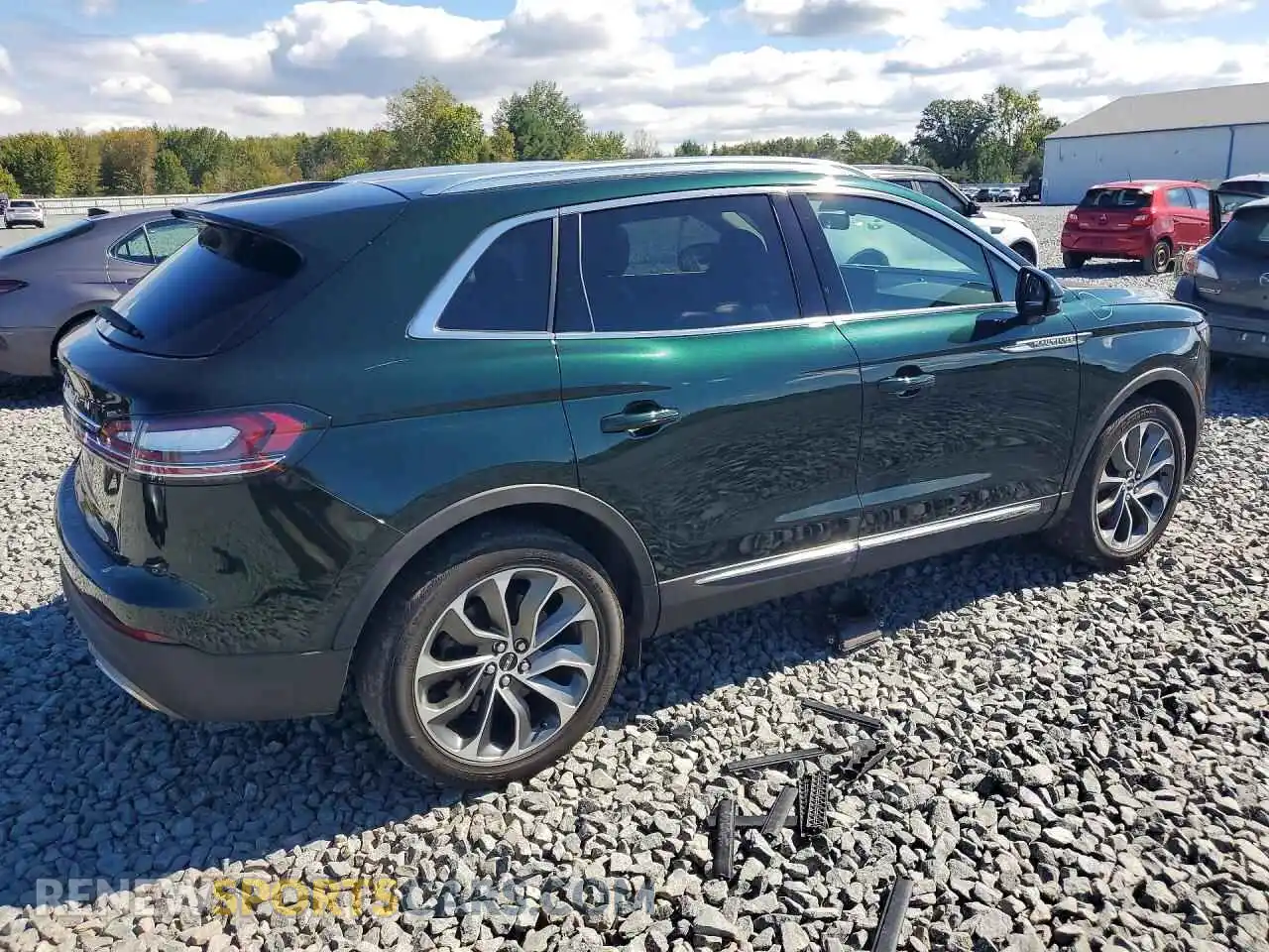 3 fotografías del automóvil dañado 2LMPJ8K91MBL13519 LINCOLN NAUTILUS 2021