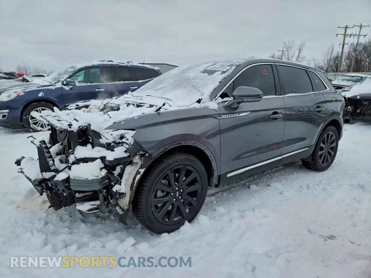 1 Photograph of a damaged car 2LMPJ8KP7MBL04872 LINCOLN NAUTILUS 2021