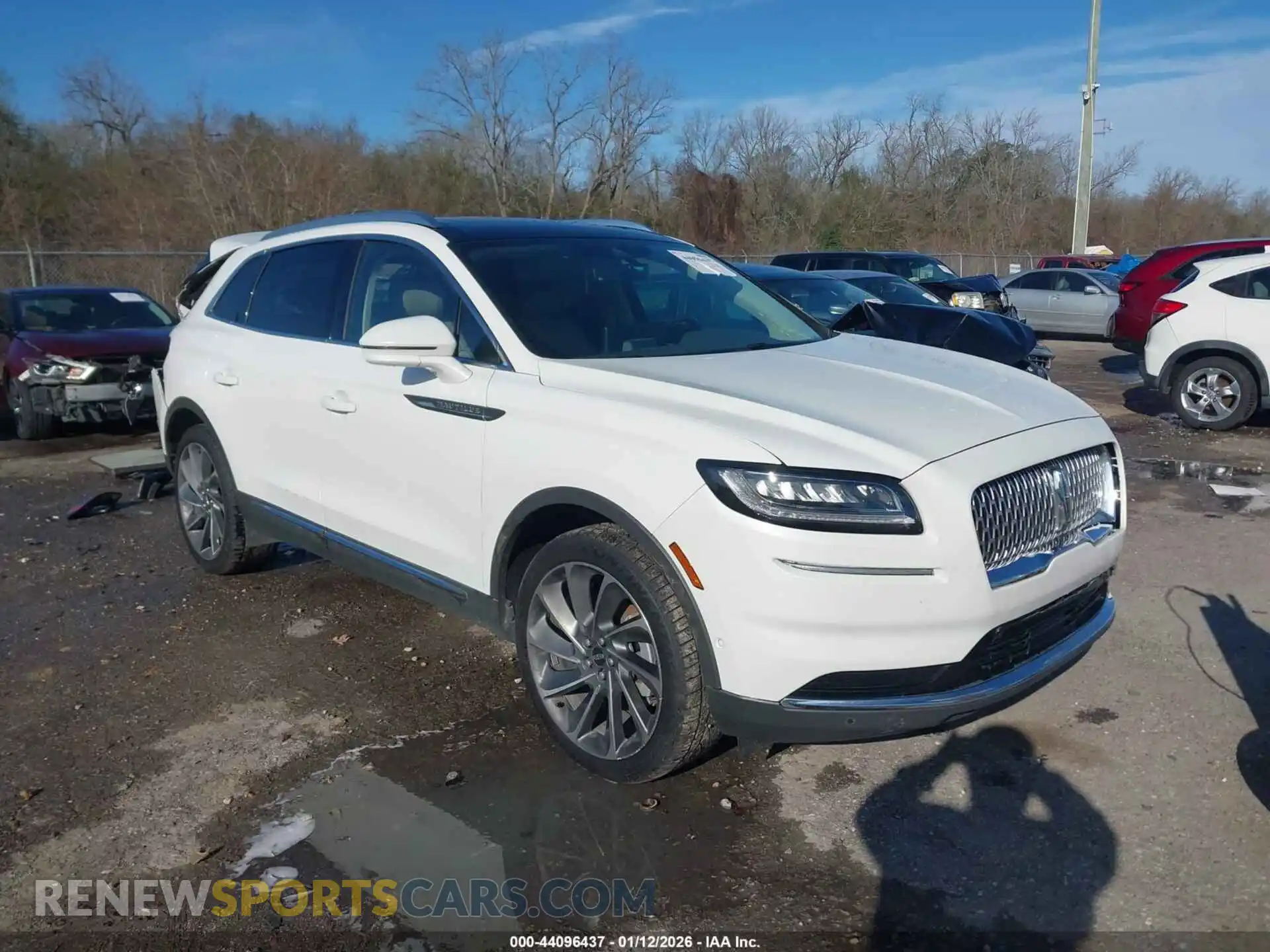 1 fotografías del automóvil dañado 2LMPJ8KP7MBL16990 LINCOLN NAUTILUS 2021