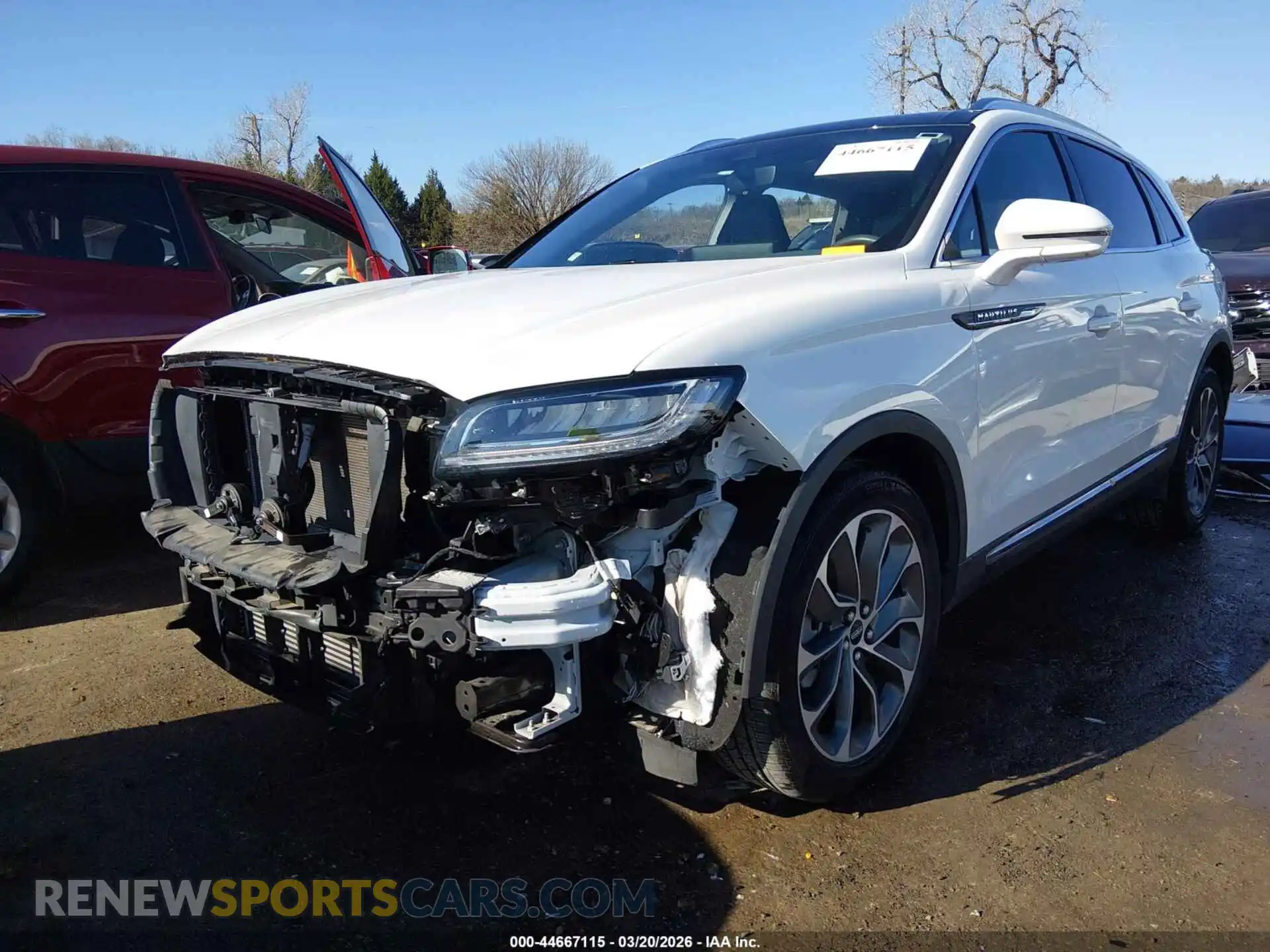 2 Photograph of a damaged car 2LMPJ6K99NBL10020 LINCOLN NAUTILUS 2022
