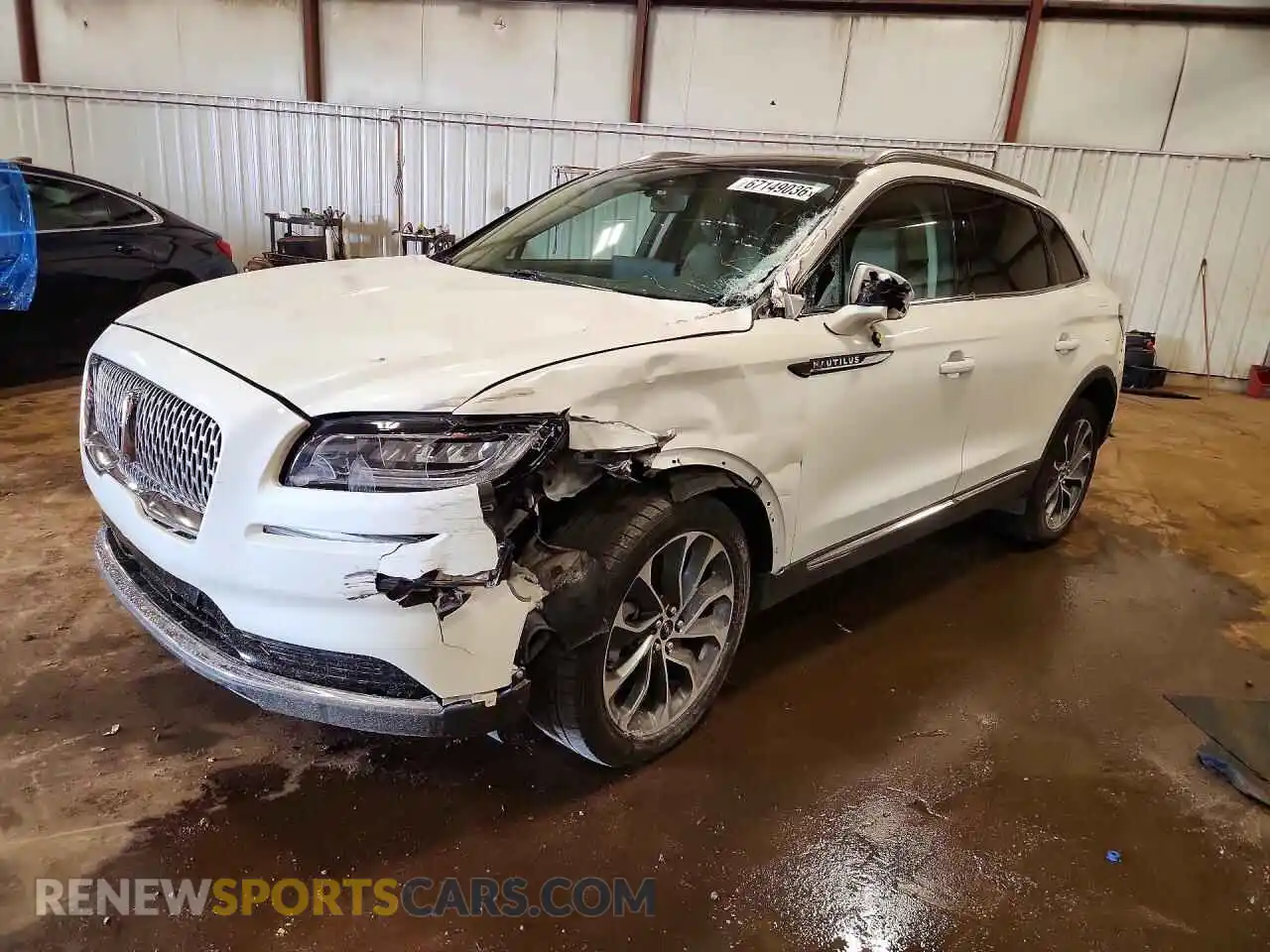 1 Photograph of a damaged car 2LMPJ8KP9NBL05264 LINCOLN NAUTILUS 2022