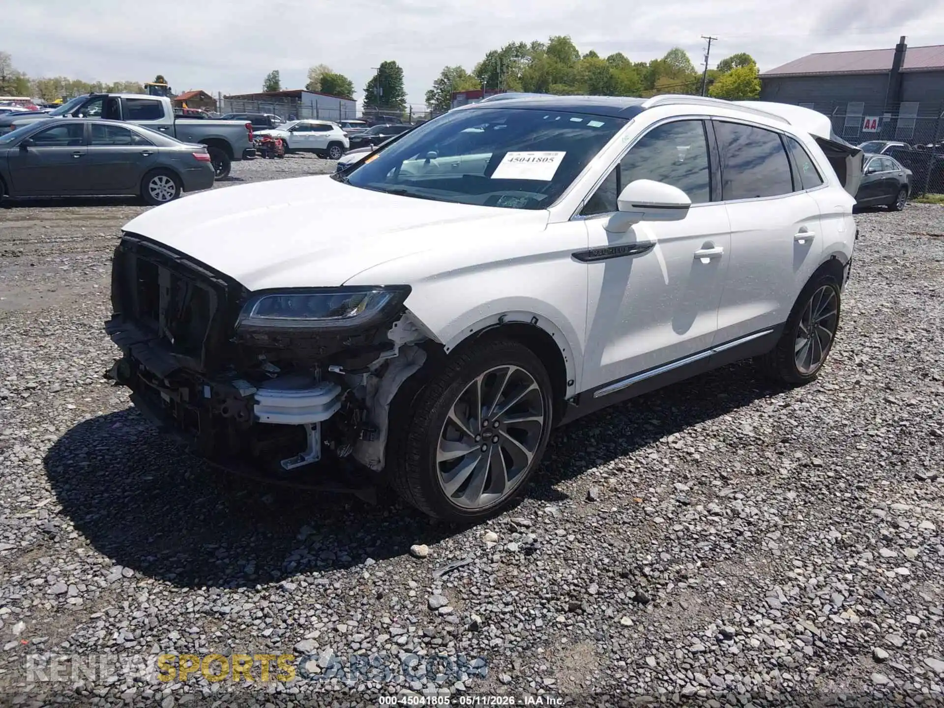 2 Photograph of a damaged car 2LMPJ8KP9NBL12439 LINCOLN NAUTILUS 2022