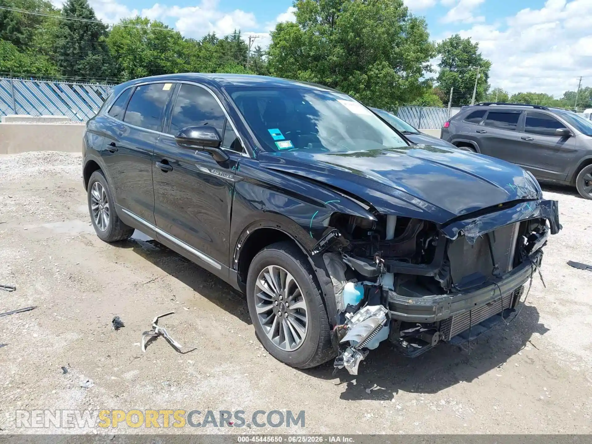 1 Photograph of a damaged car 2LMPJ6J93PBL05691 LINCOLN NAUTILUS 2023