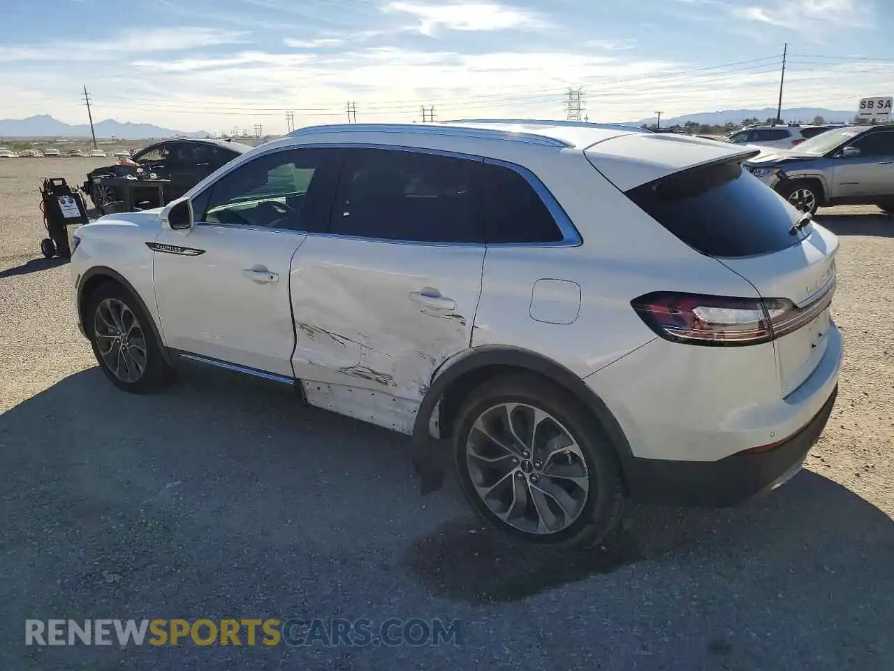 2 Photograph of a damaged car 2LMPJ8K96PBL13231 LINCOLN NAUTILUS 2023