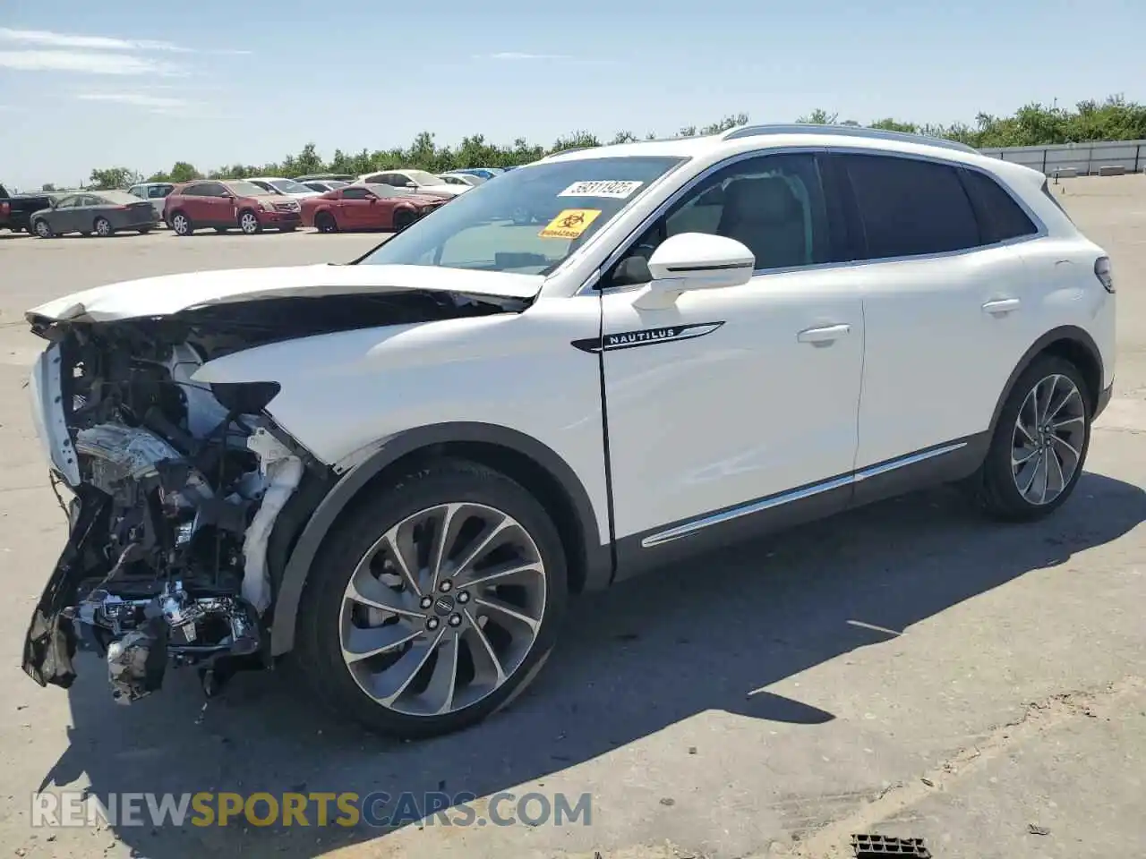 1 Photograph of a damaged car 2LMPJ8K97PBL14811 LINCOLN NAUTILUS 2023