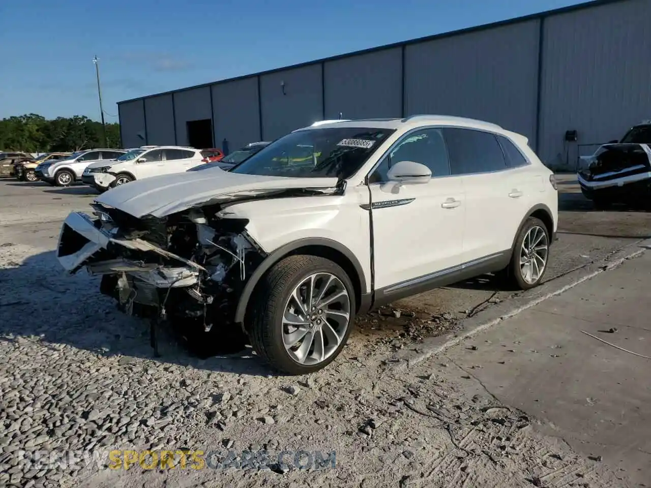 1 Photograph of a damaged car 2LMPJ8K97PBL24402 LINCOLN NAUTILUS 2023