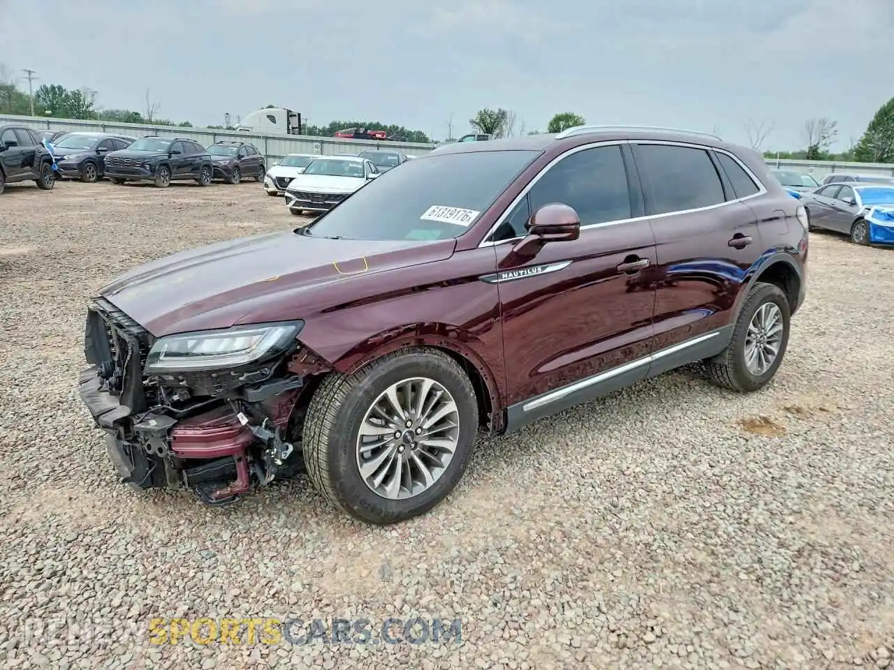 1 Photograph of a damaged car 2LMPJ8K98PBL14395 LINCOLN NAUTILUS 2023