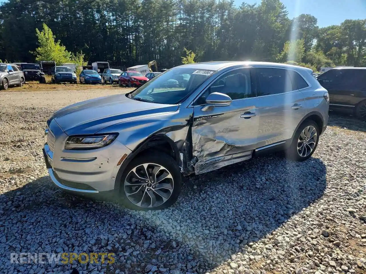 1 Photograph of a damaged car 2LMPJ8K9XPBL11627 LINCOLN NAUTILUS 2023