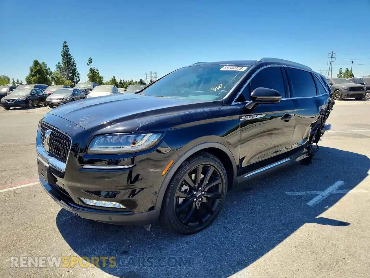 1 Photograph of a damaged car 2LMPJ8KP6PBL10585 LINCOLN NAUTILUS 2023