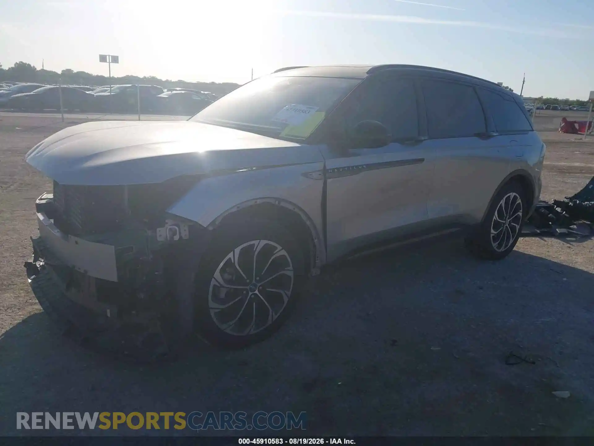 2 fotografías del automóvil dañado 5LMPJ8KA4SJ895515 LINCOLN NAUTILUS 2025