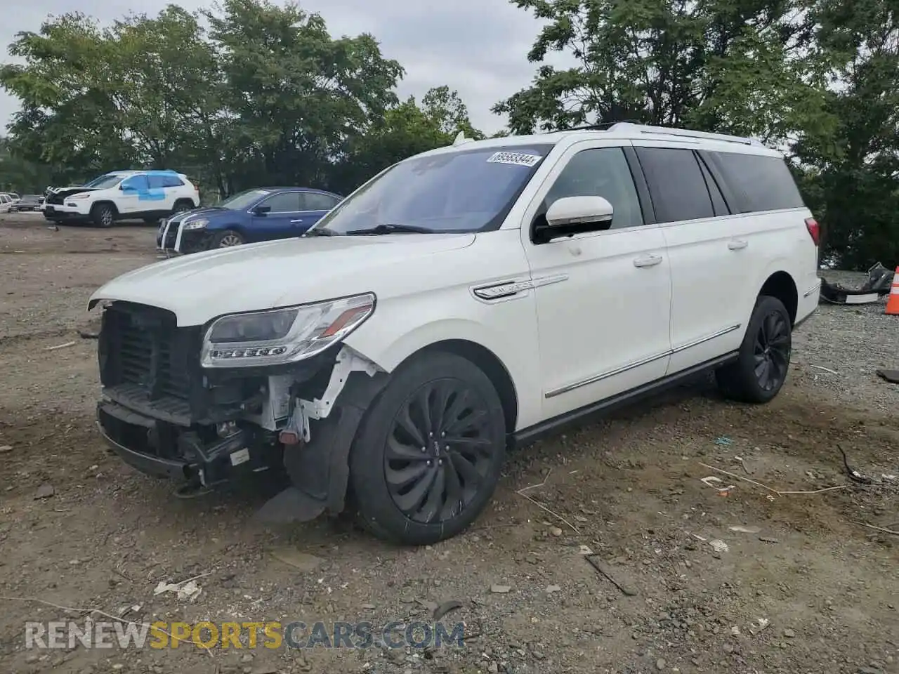 1 Photograph of a damaged car 5LMJJ3LT5LEL06989 LINCOLN NAVIGATOR 2020