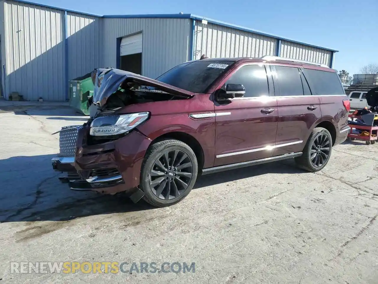 1 fotografías del automóvil dañado 5LMJJ2KT9MEL05535 LINCOLN NAVIGATOR 2021