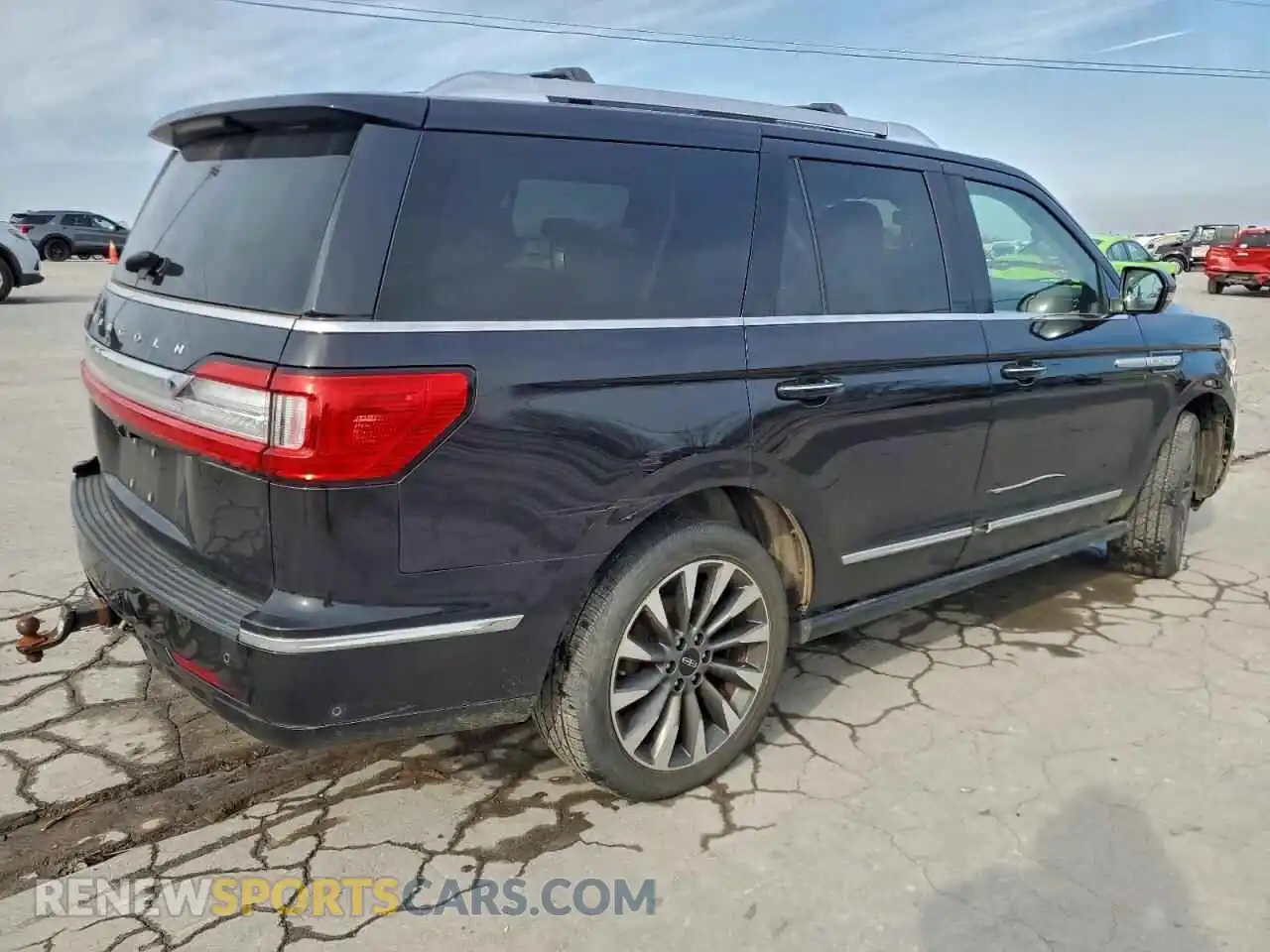 3 fotografías del automóvil dañado 5LMJJ2LT4MEL00337 LINCOLN NAVIGATOR 2021