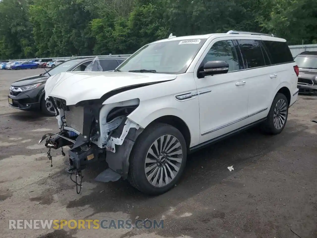 1 fotografías del automóvil dañado 5LMJJ2LT9MEL20308 LINCOLN NAVIGATOR 2021