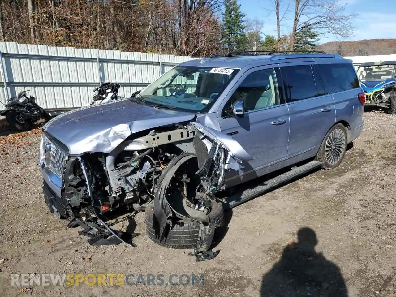 1 fotografías del automóvil dañado 5LMJJ2TT7MEL18654 LINCOLN NAVIGATOR 2021