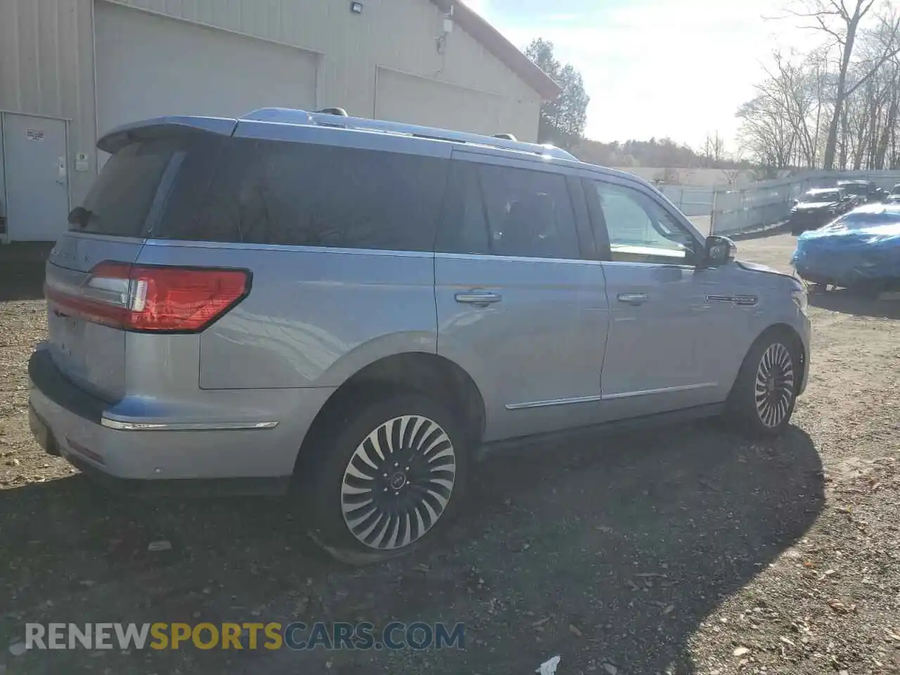 3 fotografías del automóvil dañado 5LMJJ2TT7MEL18654 LINCOLN NAVIGATOR 2021