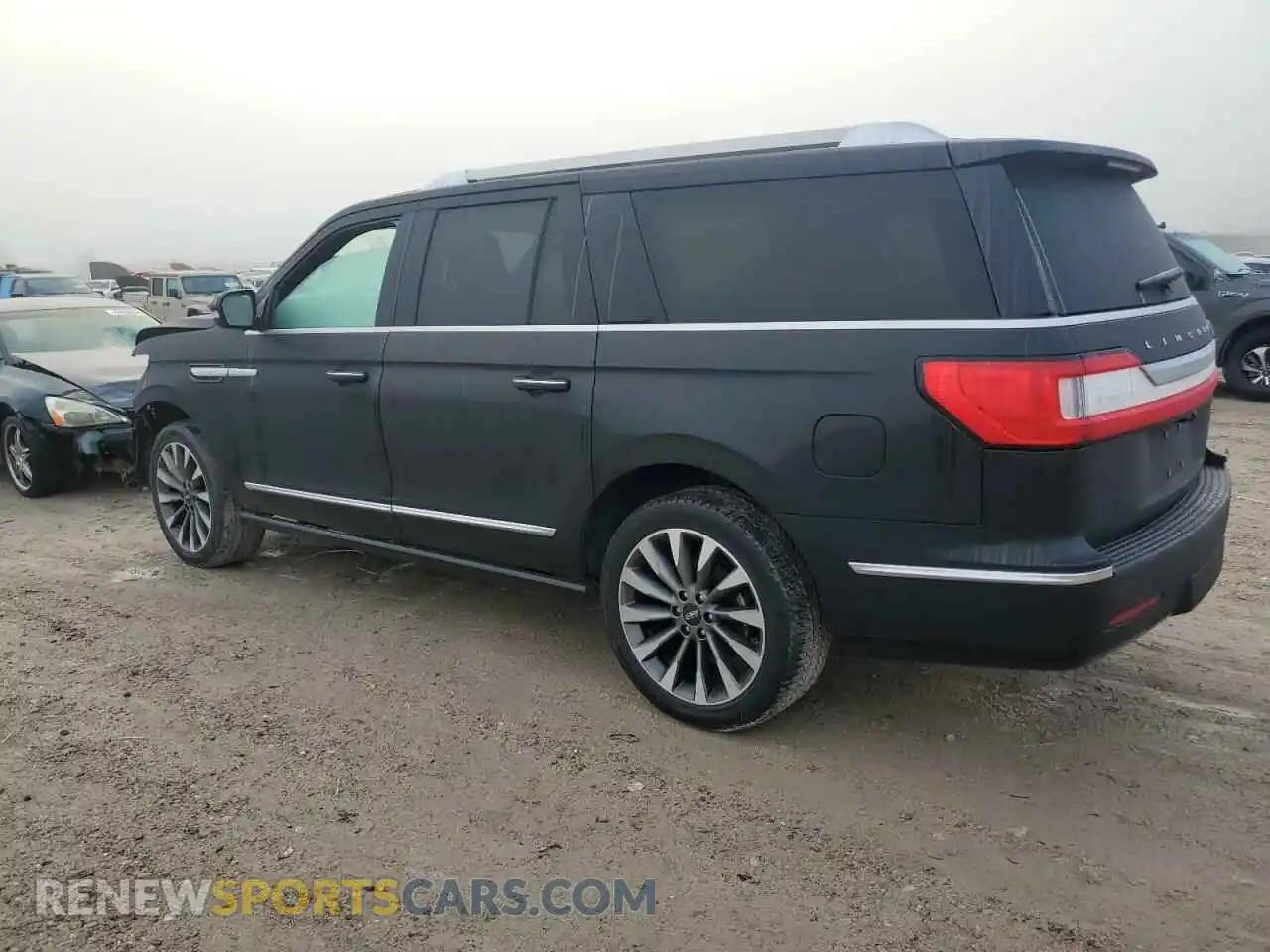 2 fotografías del automóvil dañado 5LMJJ3KT2MEL02854 LINCOLN NAVIGATOR 2021