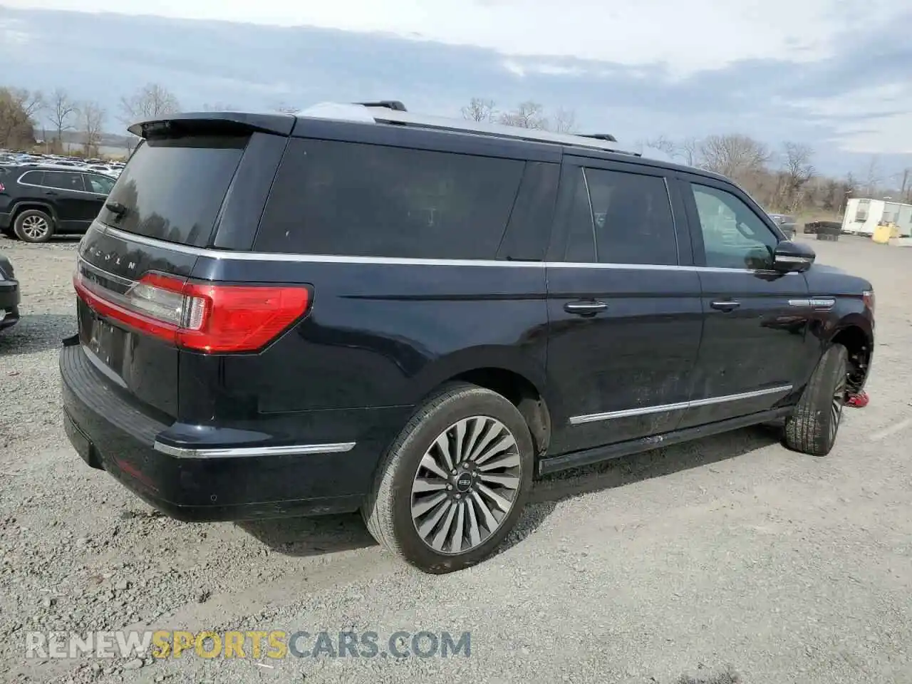 3 fotografías del automóvil dañado 5LMJJ3LT2MEL18762 LINCOLN NAVIGATOR 2021