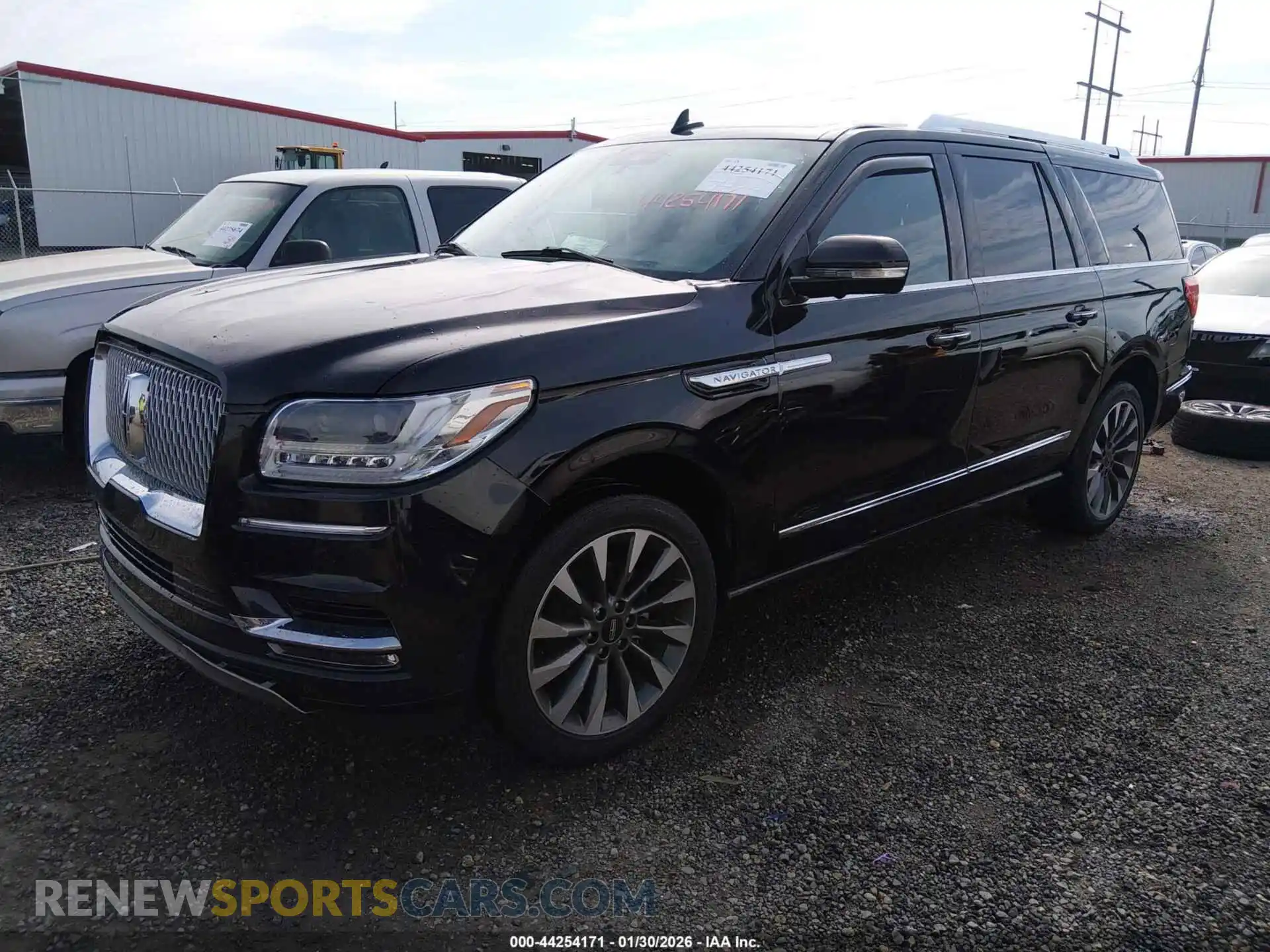 2 fotografías del automóvil dañado 5LMJJ3LT7MEL09510 LINCOLN NAVIGATOR 2021