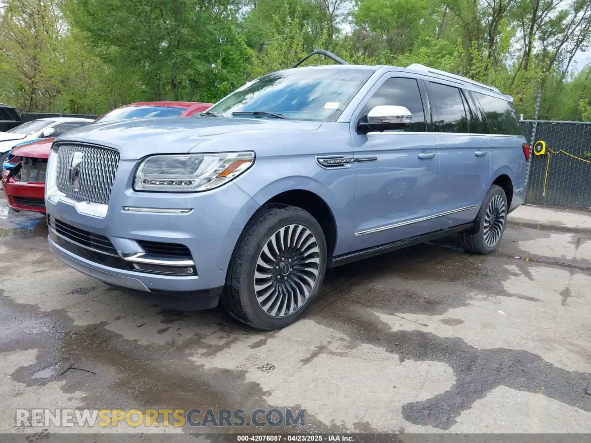 2 fotografías del automóvil dañado 5LMJJ3TT9MEL04485 LINCOLN NAVIGATOR 2021