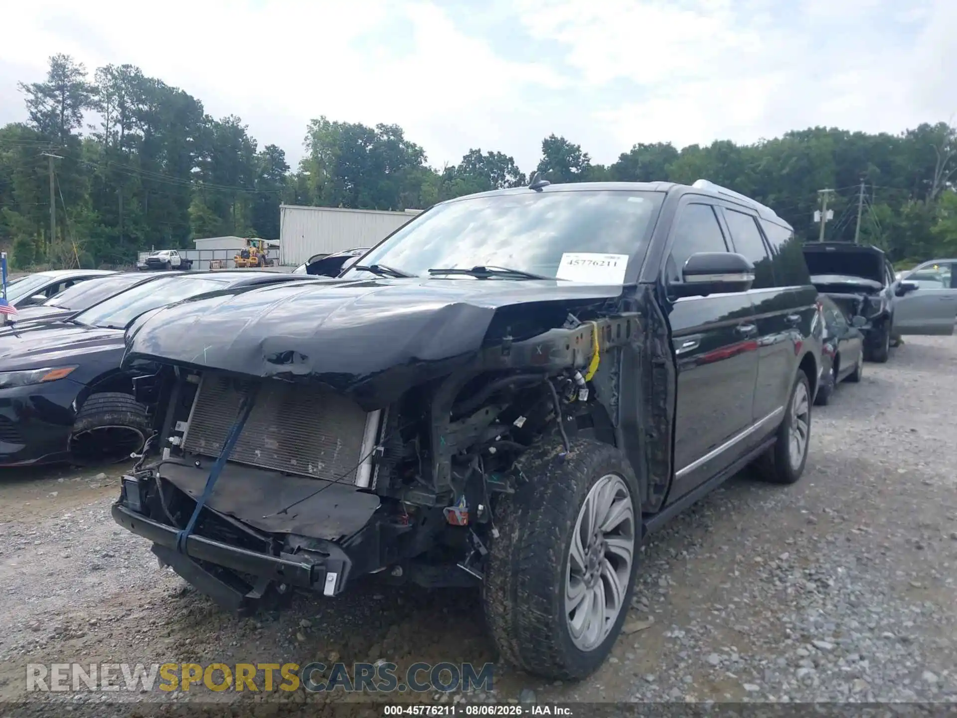 2 Photograph of a damaged car 5LMJJ2KG4PEL04963 LINCOLN NAVIGATOR 2023