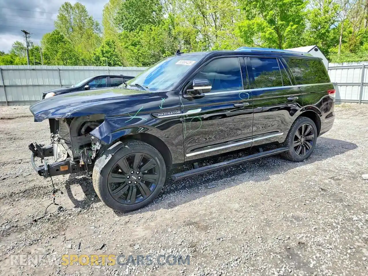 1 Photograph of a damaged car 5LMJJ2LG6PEL01447 LINCOLN NAVIGATOR 2023