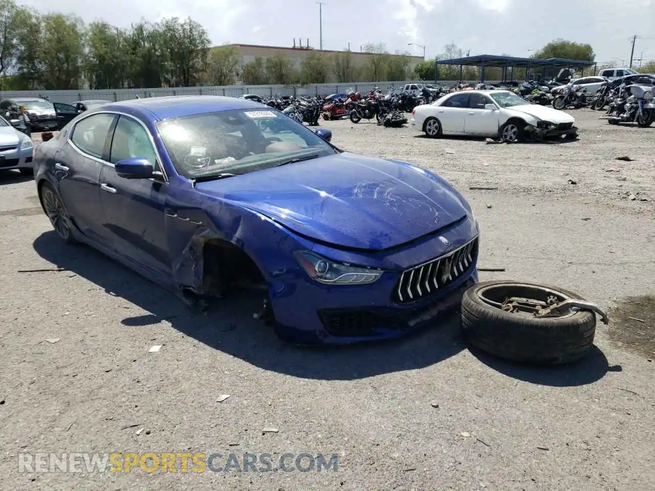1 Photograph of a damaged car ZAM57XSA2K1337519 MASERATI ALL MODELS 2019