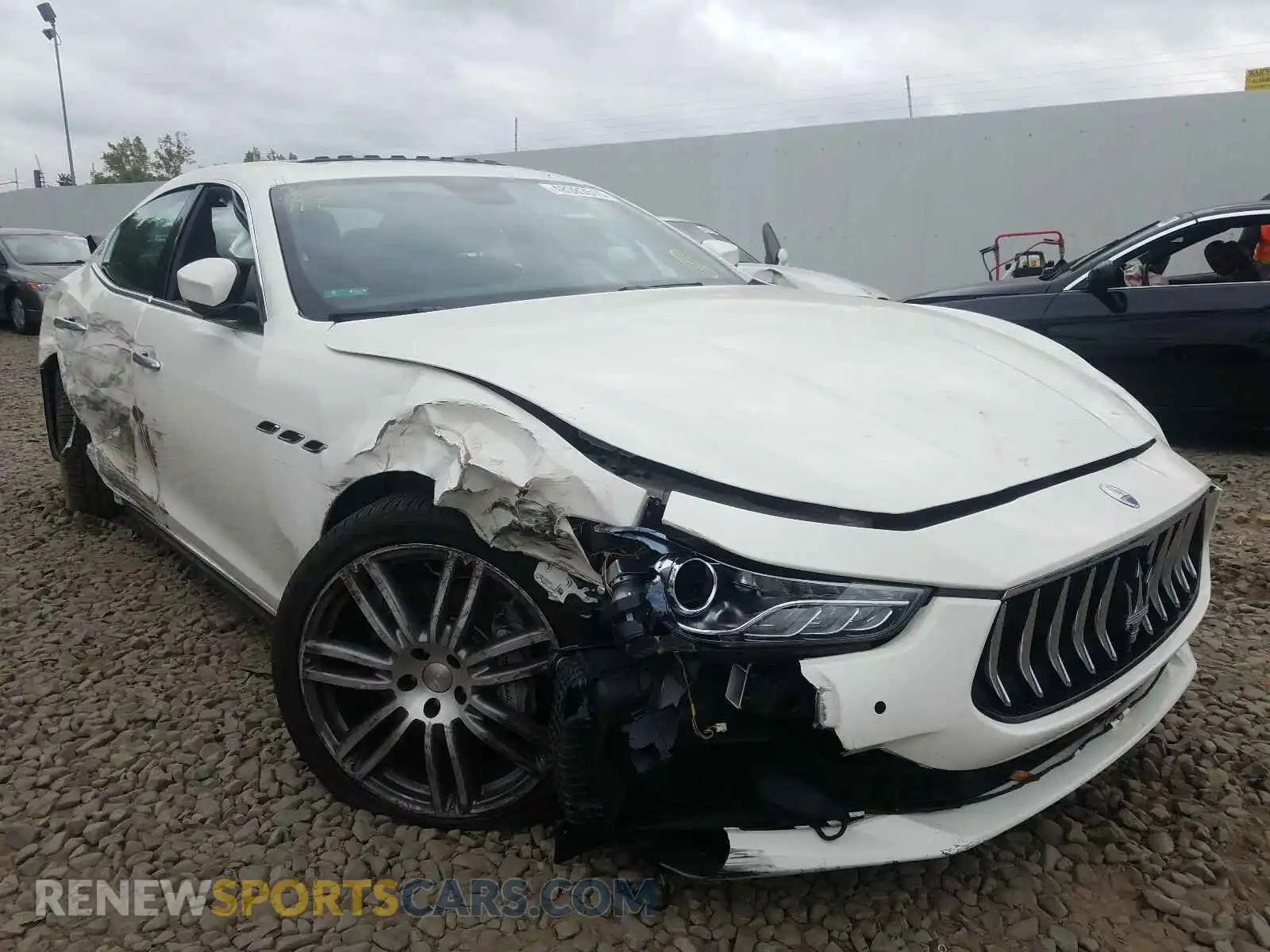 1 Photograph of a damaged car ZAM57XSA9K1308647 MASERATI ALL MODELS 2019