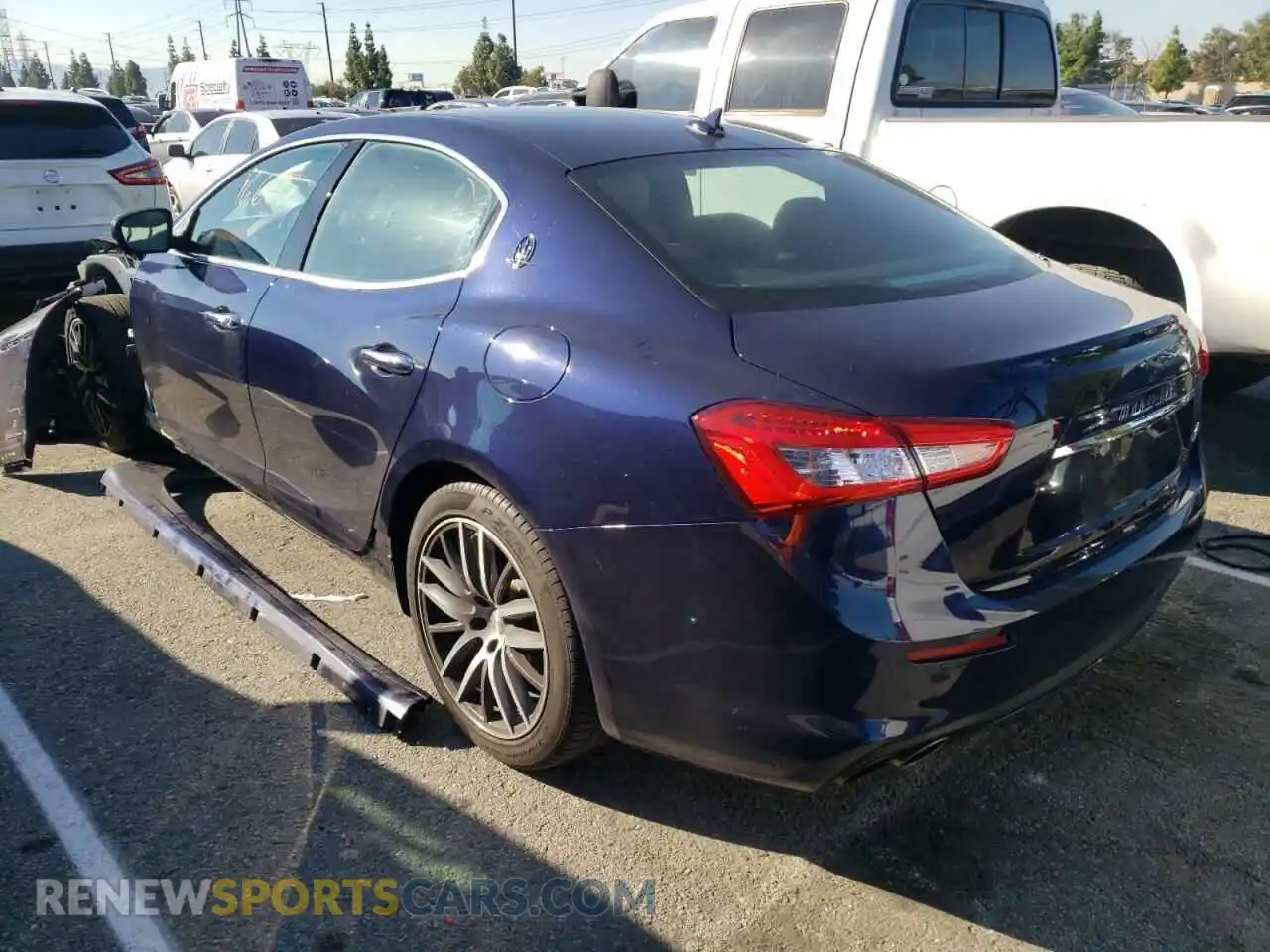 3 Фотография поврежденного автомобиля ZAM57XSL1K1338260 MASERATI ALL MODELS 2019
