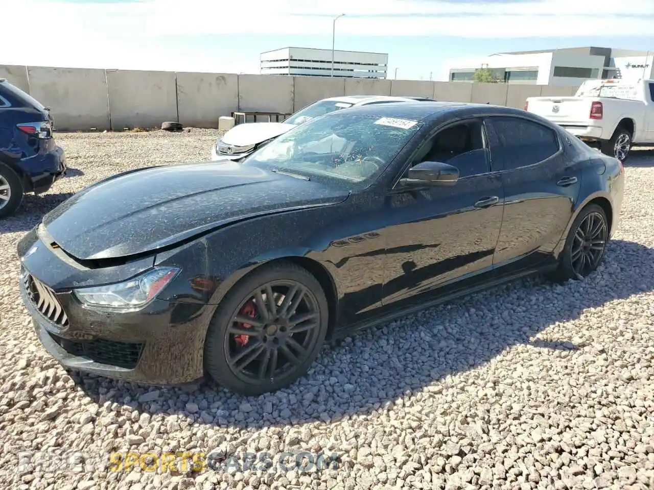 1 Photograph of a damaged car ZAM57YSA3K1311145 MASERATI ALL MODELS 2019