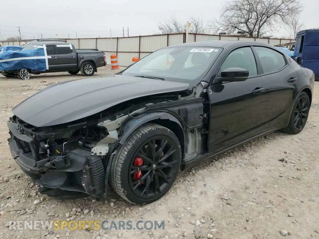 1 Photograph of a damaged car ZAM57YSA9K1334039 MASERATI ALL MODELS 2019