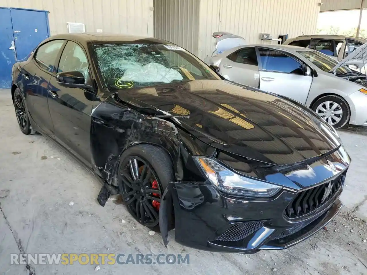 1 Photograph of a damaged car ZAM57YSS0K1313556 MASERATI ALL MODELS 2019