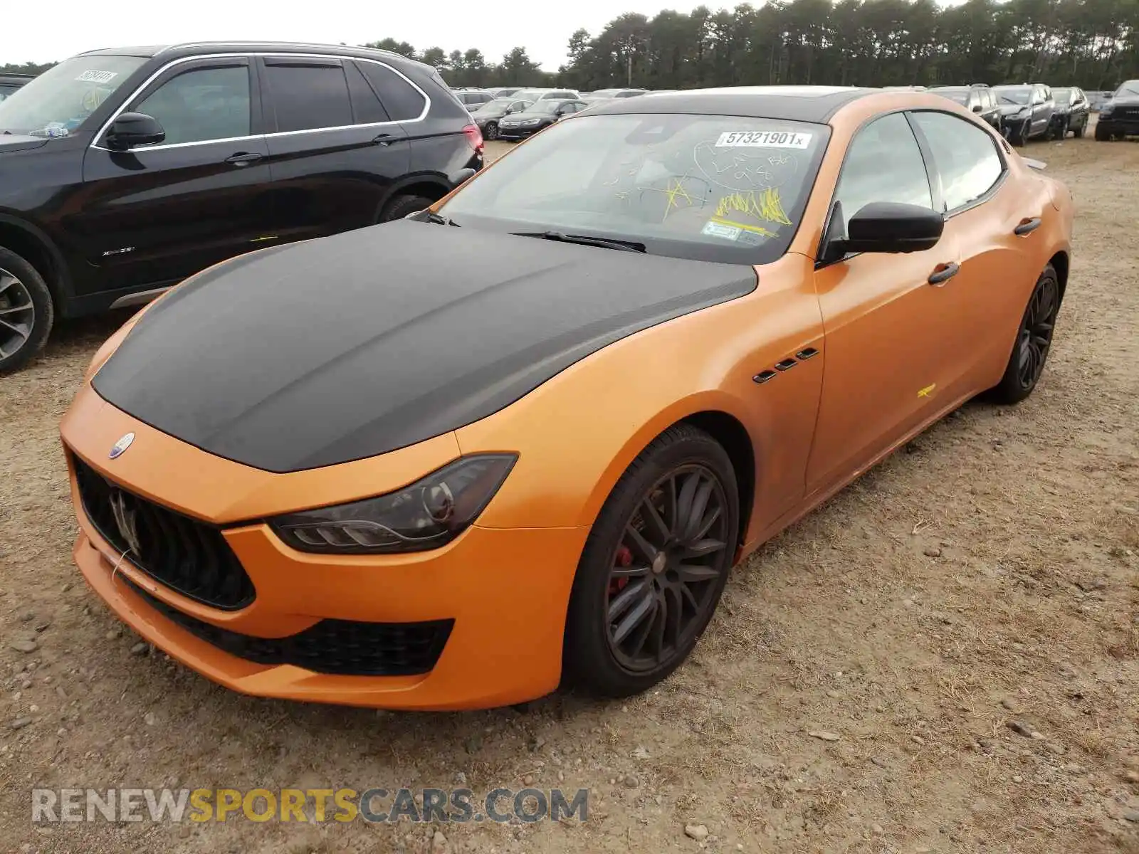 2 Photograph of a damaged car ZAM57YTA2K1335502 MASERATI ALL MODELS 2019