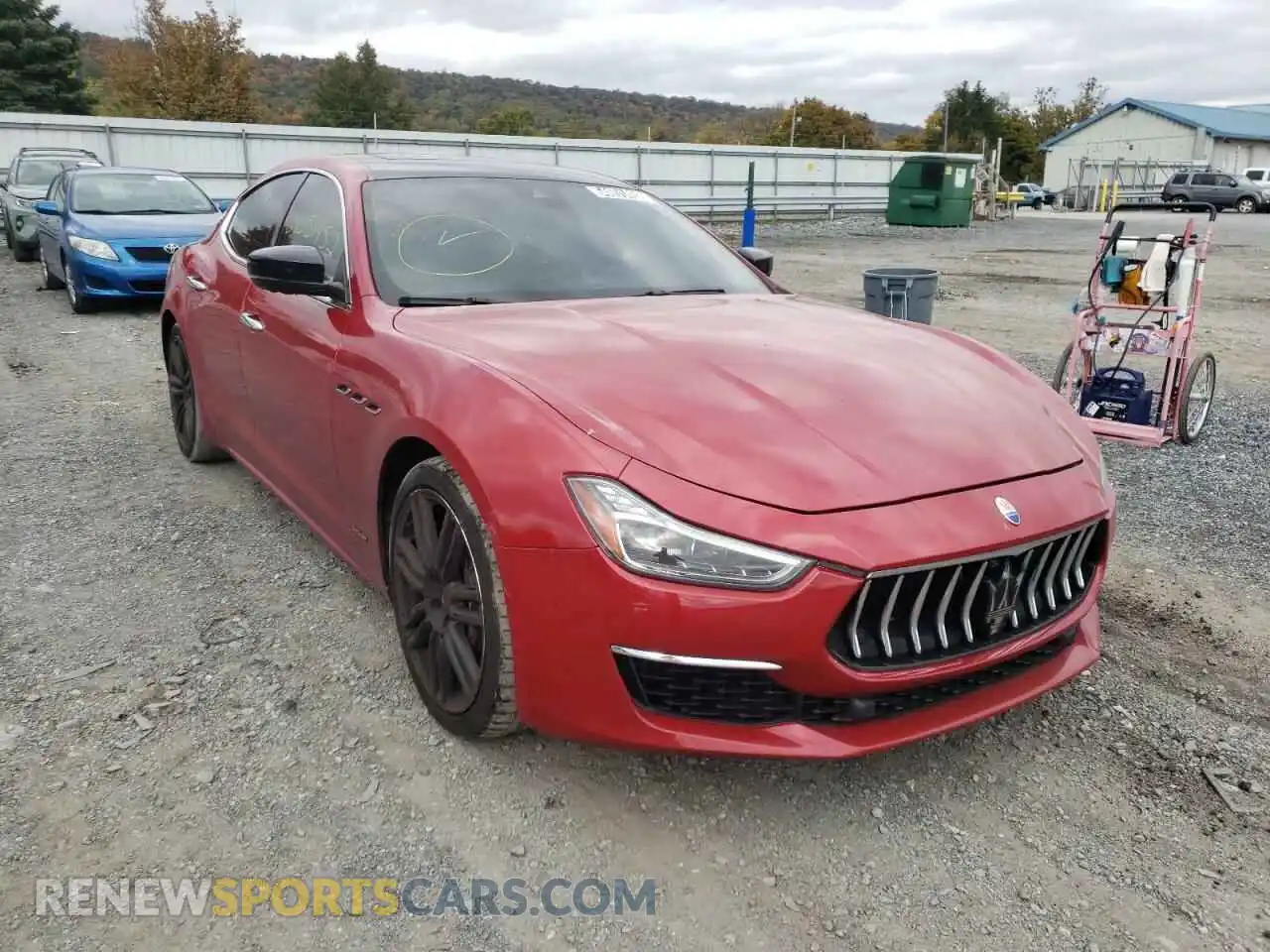 1 Photograph of a damaged car ZAM57YTL2K1316112 MASERATI ALL MODELS 2019