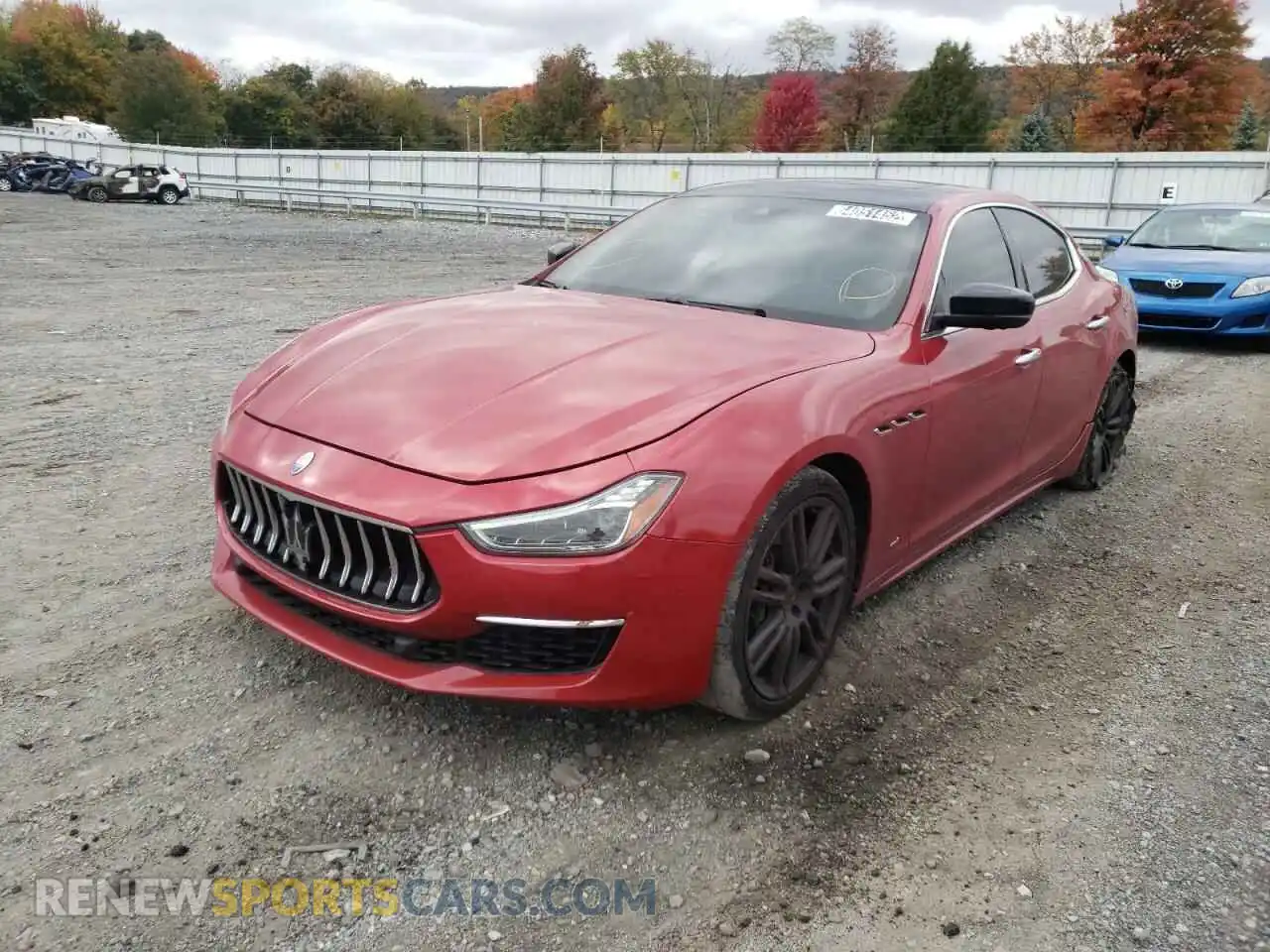 2 Photograph of a damaged car ZAM57YTL2K1316112 MASERATI ALL MODELS 2019