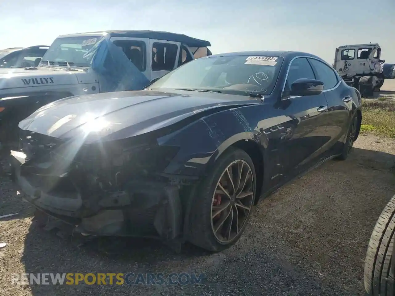1 Фотография поврежденного автомобиля ZAM57YTLXK1314852 MASERATI ALL MODELS 2019