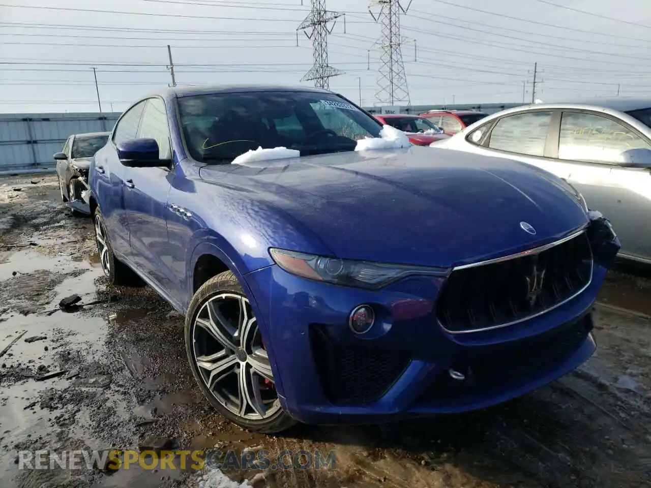 1 Photograph of a damaged car ZN661ZUAXKX316948 MASERATI ALL MODELS 2019